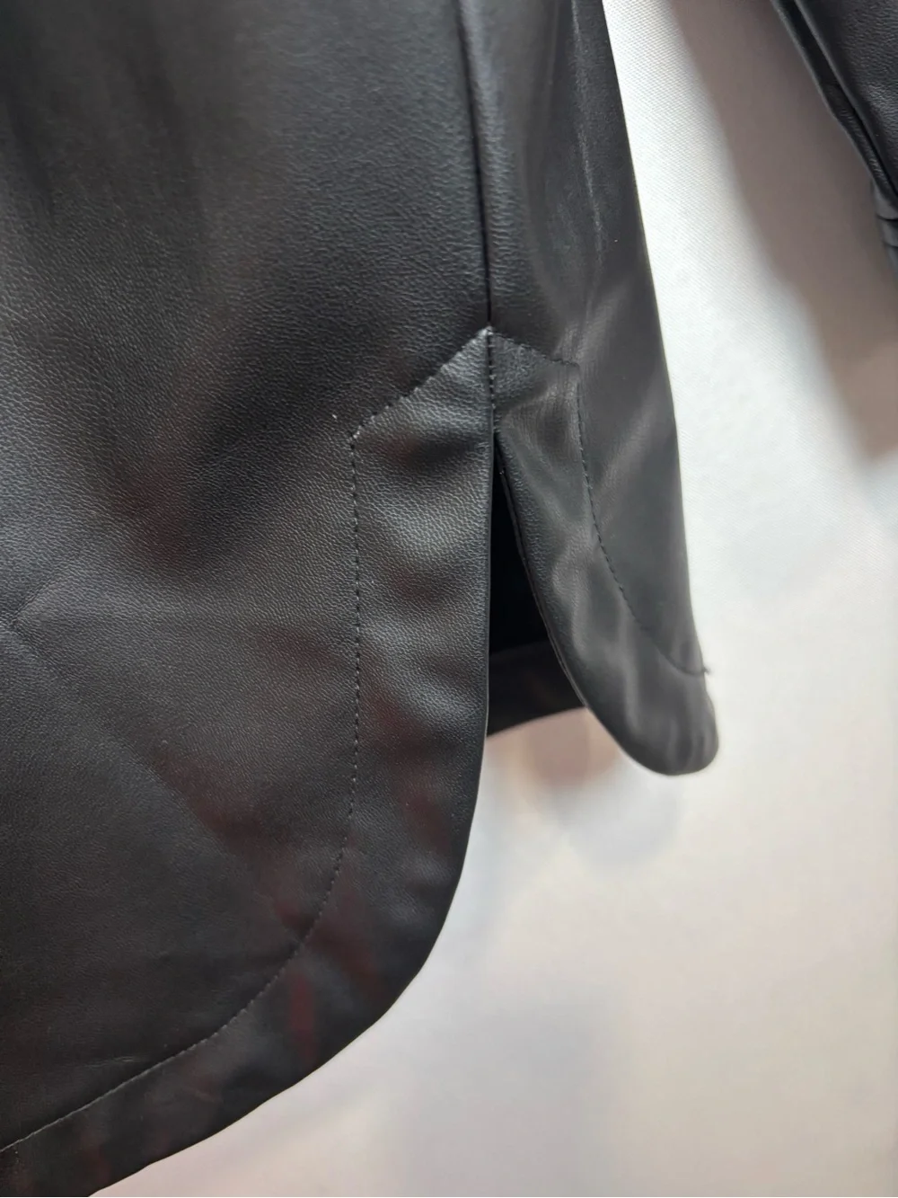Zara structured faux